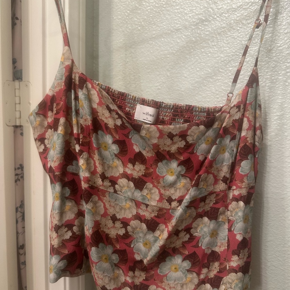 Wilfred Red and White Floral Camisole